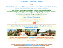 Tablet Screenshot of chianticlassico.net